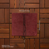 Merlot Red TBC Travellers Journal | Slim