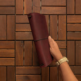 Merlot Red TBC Travellers Journal | Slim