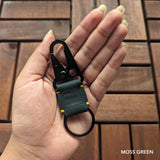 Short Leather Key Fob