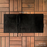 Nappa Black Tri-Fold TBC Travellers Journal | A5