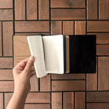 Nappa Black Tri-Fold TBC Traveller's Journal | A6
