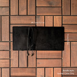 Nappa Black Tri-Fold TBC Travellers Journal | Passport