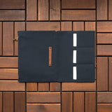 Navy Blue Fabric Pocket Insert - A5