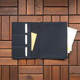 Navy Blue Fabric Pocket Insert - A5