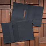 Navy Blue Fabric Pocket Insert - A5
