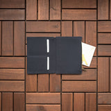 Navy Blue Fabric Pocket Insert - A6