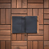 Navy Blue Fabric Pocket Insert - A6