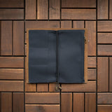Navy Blue Fabric Pocket Insert - Slim
