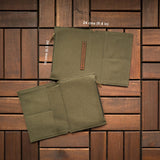 Olive Green Fabric Pocket Insert - A6