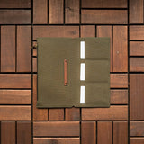 Olive Green Fabric Pocket Insert - Slim