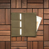 Olive Green Fabric Pocket Insert - Slim