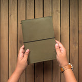 Olive Green TBC Travellers Journal | A5
