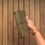 Olive Green TBC Travellers Journal | A6