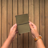 Olive Green TBC Travellers Journal | Passport