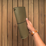 Olive Green TBC Travellers Journal | Slim