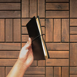 Onyx Black TBC Traveller's Journal | A6