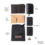 Onyx Black TBC Travellers Journal | Card