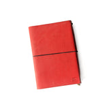 Pebble Red Tri-Fold TBC Travellers Journal | A5