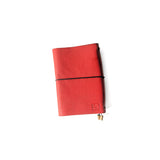 Pebble Red Tri-Fold TBC Traveller's Journal | A6