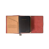 Pebble Red Tri-Fold TBC Traveller's Journal | A6