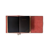 Pebble Red Tri-Fold TBC Traveller's Journal | A6