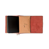 Pebble Red Tri-Fold TBC Traveller's Journal | A6