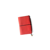 Pebble Red Tri-Fold TBC Travellers Journal | Passport