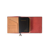 Pebble Red Tri-Fold TBC Travellers Journal | Passport