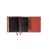 Pebble Red Tri-Fold TBC Travellers Journal | Passport
