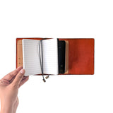 Pebble Red Tri-Fold TBC Travellers Journal | Passport