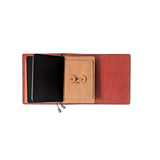 Pebble Red Tri-Fold TBC Travellers Journal | Passport