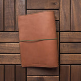 RS // Tuscan Tan & Tropical Green TN Journal Cover - A5