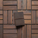 RS // Rustic Brown Journal Cover - Passport