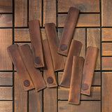 RS // Leather Pen Capsule - Rustic Tan
