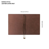 Saddle Brown TBC Travellers Journal | A5
