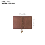 Saddle Brown TBC Travellers Journal | Passport