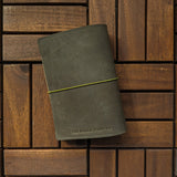 Safari Brown w/ Camo Suede Lining TBC Traveller's Journal - A6