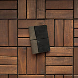 RS // Safari Brown w/ Carbon Black Pocket TN Journal Cover - Passport