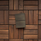 RS // Safari Brown w/ Cola Brown Pockets TN Journal Cover - Passport