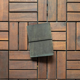 RS // Safari Brown w/ Nappa Brown Pocket Journal Cover - A6