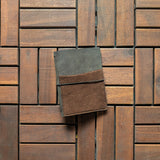 RS // Safari Brown w/ Nappa Brown Pocket Journal Cover - A6