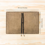 Safari Brown TBC Traveller's Journal - A6