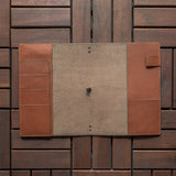 RS // Safari Brown w/ Honey Tan Pockets Journal Cover - A5
