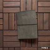 RS // Safari Brown w/ Tropical Green Full Pocket Journal Cover - A5