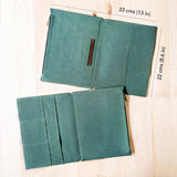 Sage Green Fabric Pocket Insert - A5