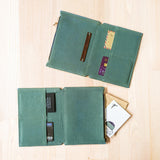 Sage Green Fabric Pocket Insert - A6