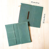 Sage Green Fabric Pocket Insert - Slim