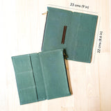 Sage Green Fabric Pocket Insert - Slim
