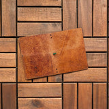 RS // Savannah Tan w/ Forest Green TN Journal Cover - Passport