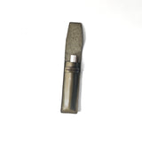 Single Leather Pen Sleeve - Olive Green